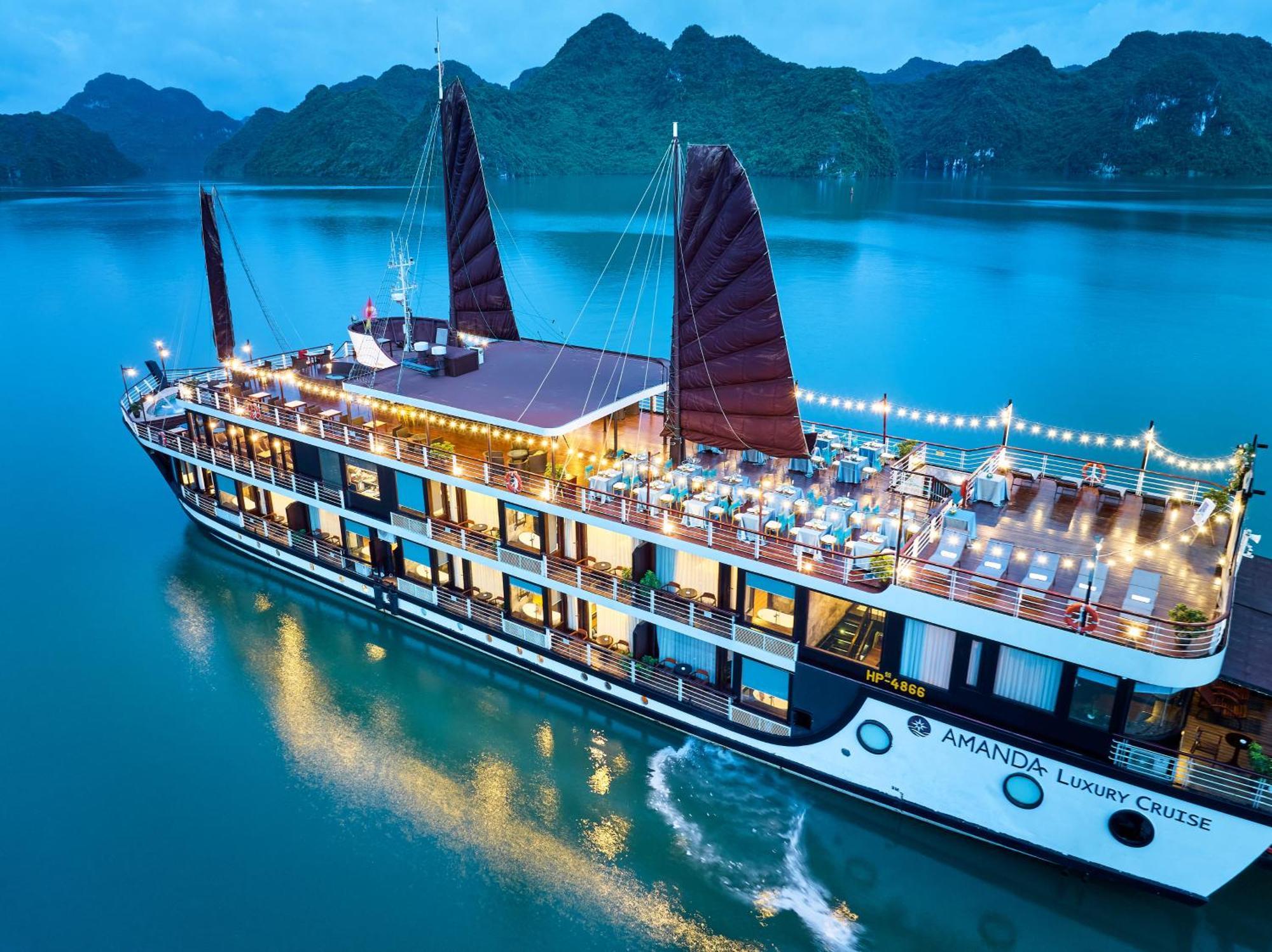 Amanda Luxury Cruise Hotel Ha Long Luaran gambar