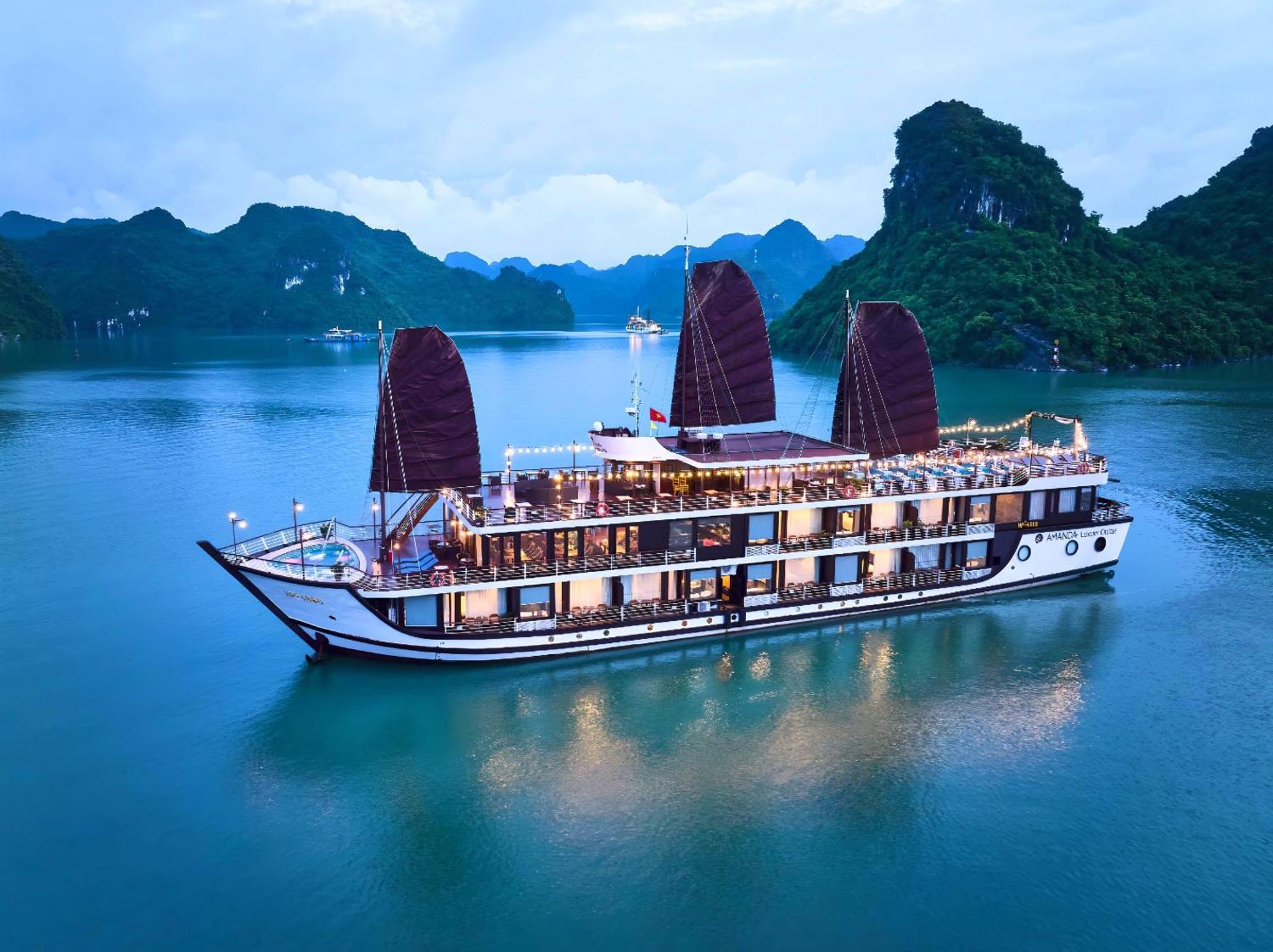 Amanda Luxury Cruise Hotel Ha Long Luaran gambar